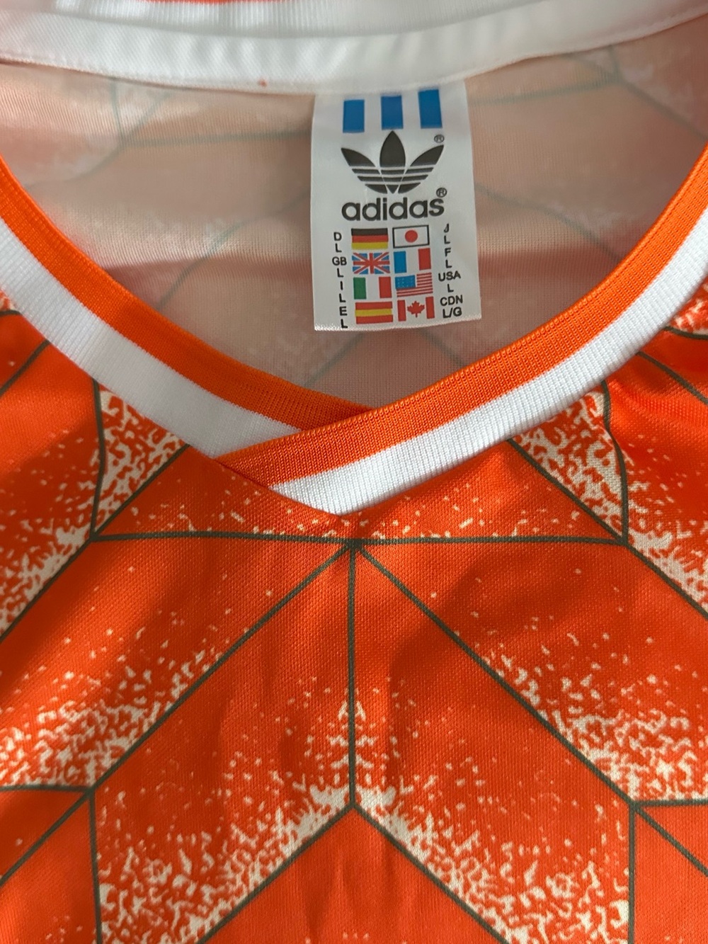 Adidas Originals Netherlands (KNVB) Retro Soccer Jersey – Size Large - Picture 5 of 7